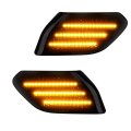 Led Fender Side Markers Front Amber Marker Light For 2018 Up Jeep Wrangler Jl And 2020 Gladiator Jt Smoked Lens Pack Of 2 