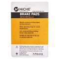 Niche Brake Pad Kit For Honda Pioneer 1000 1000-5 06451-hl4-a01 06452-hl4-a01 Front Rear Semi-metallic