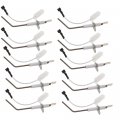 10 Pack Climatek Upgraded Furnace Flame Sensor Rod Fits Comfortmaker Kenmore Arcoaire Synder General 