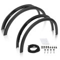 Wheel Arch Molding Fender Flare Kit For Subaru Outback 2015-2019 E201sal000 037815 037815lr 037815rr Black Abs 