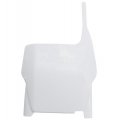 Ufo Plastics Front Number Plate White For Honda 125 250 450 