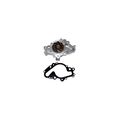 120-4190 Water Pump With Gasket Aluminum High Flow Design For Car And Truck Precision Ground Shaft Hub Vehicle Specific Fit 