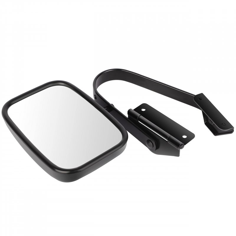 Driver And Passenger Side View Mirrors Manual Fold Non Heated For 1980 1996 Ford F150 F250 F350 Bronco 1983 1992 Ranger Black