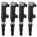 Ignition Coil Suitable With For Renault Scenic Ii 2 0l005008 Megane 2005-2008 Kangoo 2 2008 Clio 2 2005-2006 4 Pcs Uf65coil 