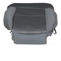 Cloth Seat Cover Left Driver Side Bottom Gray Replacement For 2004-2008 F150 