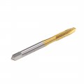 Uxcell Spiral Point Plug Threading Tap M6 X 1 Ground Threads H2 3 Flutes High Speed Steel Hss 6542 Titanium Coated Metric Screw