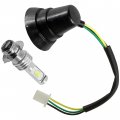 Caltric Left And Right Headlight Socket Cord Led Bulb Compatible With Yamaha Kodiak Yfm400fw 4x4 1996-1998