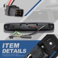 Auto Dynasty Led 3d Third Brake Light Compatible With 1999-2007 Chevy Silverado Gmc Sierra 1500 2500 3500 Hd Rear Center Cab