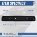 Auto Dynasty Led 3d Third Brake Light Compatible With 1999-2007 Chevy Silverado Gmc Sierra 1500 2500 3500 Hd Rear Center Cab