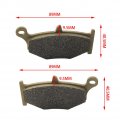 Liru Motorcycle Rear Brake Pad Fa419 For Suzuki Gsr 400 600 Gsxr 750 1000 Dl 1050 Gsx 1300 Rk8 Rk9 Rl0 Rl1 Rl2