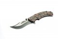 Se Spring Assisted Clip Point Folding Knife With Autumn Leaves Design Kfd20011-1 