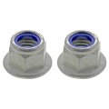Stabilizer Bar Link Set For 2017 2025 Ford F-350 Super Duty Front Suspension Natural Rubber Blue Bushings Threaded Stud Fixed