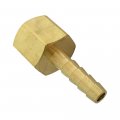 1 4 Barbed X 8 Npt Female Coupling Adapter Connector Brass Hose Barb Fitting 5pcs
