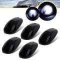 5pcs White Led Cab Roof Marker Running Lights Smoked Lens For Dodge Ram 2500 3500 4500 2003 To 2017 Truck Suv Pickup 12v Super 