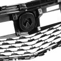 Ac1200121 Factory Style Front Bumper Grill Grille Assembly Compatible With Acura Mdx 2014-2016 Matte Black