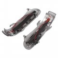X Autohaux Pair Led Rearview Mirror Turn Signal Light Indicator Lamp For Mercedes-benz S-class W220 1999-2002 Cl-class W215