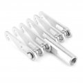 Qiilu Dent Pullera Auto Maintenance Toola Metal Puller Adjustable 6 Fingers Hook Pulling Claw Paw Car Body Repair Tool