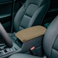 Uxcell Car Center Console Armrest Cover Protector Neoprene Fabric For Subaru Forester 2015-2018 Dark Brown
