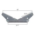 A A 2 Pack Pontoon Wing Bunk Bracket For Boat Bolster Trailer V