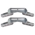 A A 2 Pack Pontoon Wing Bunk Bracket For Boat Bolster Trailer V 