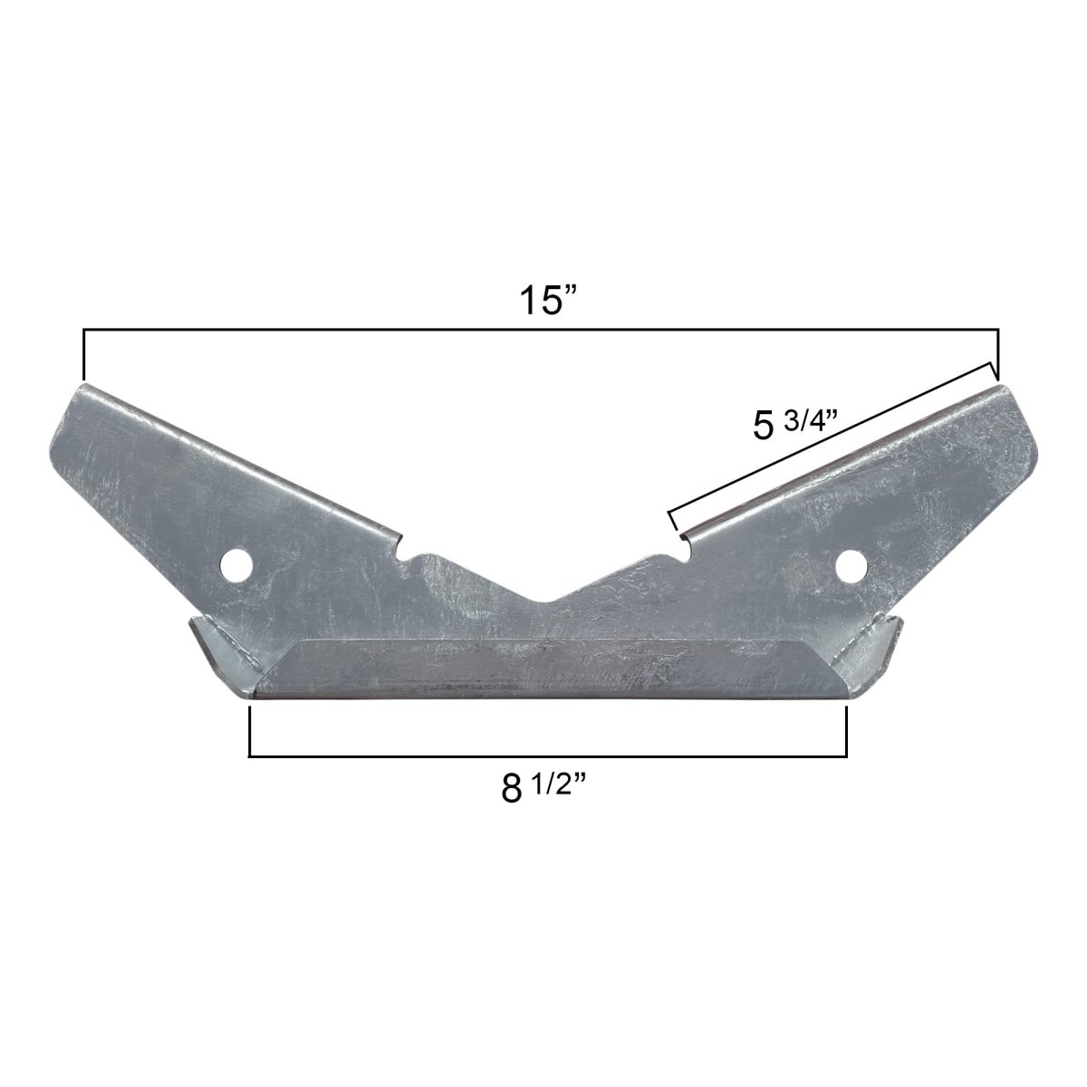 A A 2 Pack Pontoon Wing Bunk Bracket For Boat Bolster Trailer V