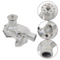 Polished Short Water Pump Replacement For Chevy Small Block V8 283 327 350 1955-1985
