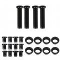 Wflnhb Rear Upper And Lower Control A Arm Bushing Kit Replacement For Polaris Sportsman 500 Ho 2006 2008-2011