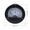 Uxcell Analog Dc 0-20a 65c5 Current Panel Meter With 75mv Shunt For Circuit Testing Ampere Tester Gauge 1 Set