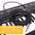 10pcs 6 35mm Audio Connectors Mono Ts Heavy Duty Male Speaker Guitar Cable Plug Jack