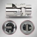 Chrome Steering U Joint Coupling 3 4 In Dd By 1 Shaft Coupler Alloy Steel Automotive Universal 83mm