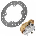 Caltric Front Left Brake Disc And Caliper Canam Outlander 1000r Hunting 2018 2019 2020 2021 2022