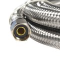 6ft Braided Stainless Steel Refrigerator Water Line 1 4 In Compression X Ice Maker Supply Hose 12 Pack 