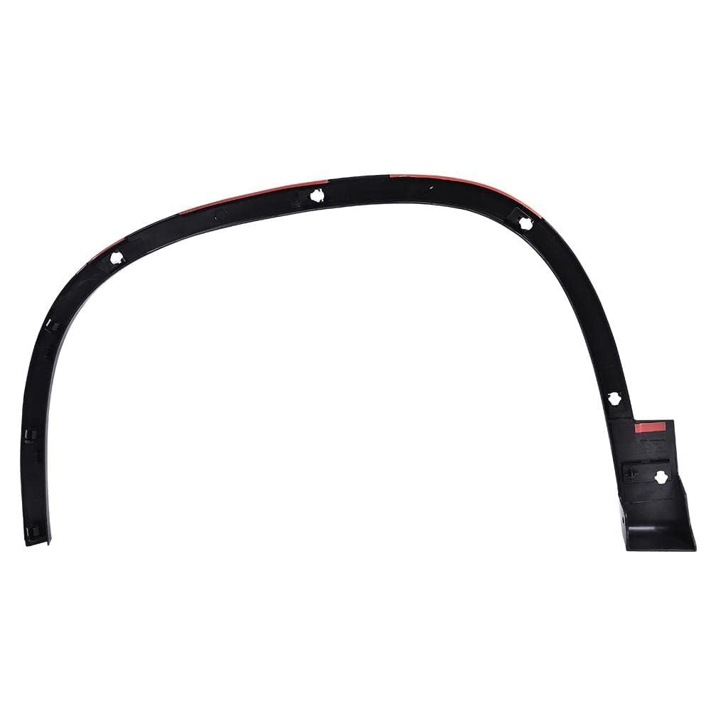 Fender Flare Front Right For 2012-2017 Volkswagen Tiguan Textured Riveted Style Wheel Arch Cover Trim Fits Se R Line And