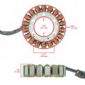 Caltric Bb5-81410-00-00 Stator Magneto Compatible With Yamaha Yfm450 4x4 2018 2019 2020 2021 2022 2023 2024 Atv