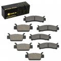 Caltric Front Brake Pads Compatible With Honda Pioneer 1000 Sxs1000m3 2016-2022 1000-5 Sxs1000m5