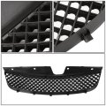Auto Dynasty Front Upper Bumper Grill Replacement Compatible With Chevy Malibu 1997 1998 1999 Abs Plastic Diamond Mesh Style