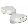 Spieg Side Mirror Cover Set For 2015-2016 Mazda Cx-5 2016-2019 Cx-3 Material White Pair Housing Cap Kr22-69-1n7-85 And 