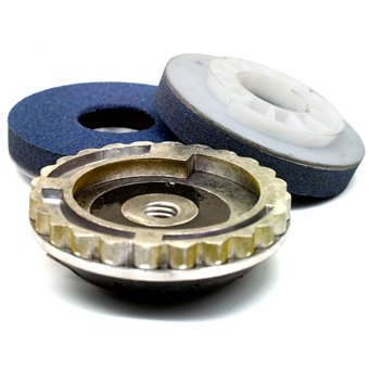 Extra Fine Yellow Alpha Pva Quick Change Polishing Pads 5 Pack