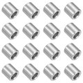 16pcs 304 Stainless Steel Spacer 3 8 Od X 1 4 Id 7 16 Length 10x6x11mm Screw Standoff Bushing Plain Finish Unthreaded Round 
