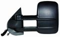 Depo 335-5409l3efh Texture Black Driver Side Power Heated Mirror 