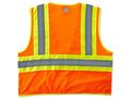 Glowear 8229z Ansi Economy Two-tone High Visibility Orange Safety Vest Large X-large 