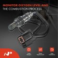 A-premium O2 Oxygen Sensor Compatible With Hyundai Accent 2000-2002 Elantra 2001-2012 Tiburon 2003-2008 Tucson 2005-2009 Kia