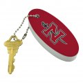 Graphics More Nicholls State University Primary Logo Floating Keychain Oval Foam Fishing Boat Buoy Key Float