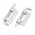 Uxcell 304 Stainless Steel Cafe Furniture Door Gate Spring Latch 2 Inch Length Pcs