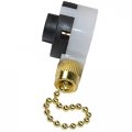 Hqrp Switch 3-speed 4-wire Pull Chain Control Ceiling Fan Compatible With Harbor Breeze Function L-1-2-3 L-2-3 L-1-3 L-1-2