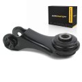 Stabilizer Bar Link Set For 1990 To 1995 Honda Civic Hatchback Sedan Coupe Rubber Black Bushing Fixed End Rear Suspension Alx