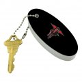 Graphics More Texas Tech University Secondary Floating Keychain Oval Foam Fishing Boat Buoy Key Float