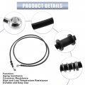 X Autohaux 170cm An3 M10 Car Hydraulic Brake Line Oil Hose Pipe Fitting 28a Stainless Steel For Motorcycle Dirt Racing Bike