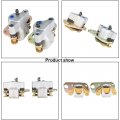 Front Rear Brake Calipers With Pads Replacement For 1998-2004 Polaris Scrambler 400 500 2x4 4x4