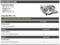 Right Passenger Side Headlight Assembly Compatible With 2010-2015 Chevy Equinox